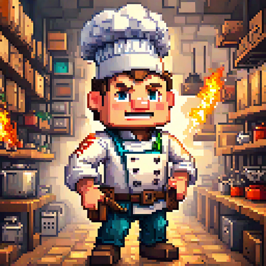 SDXL-Turbo - Pixel Art example