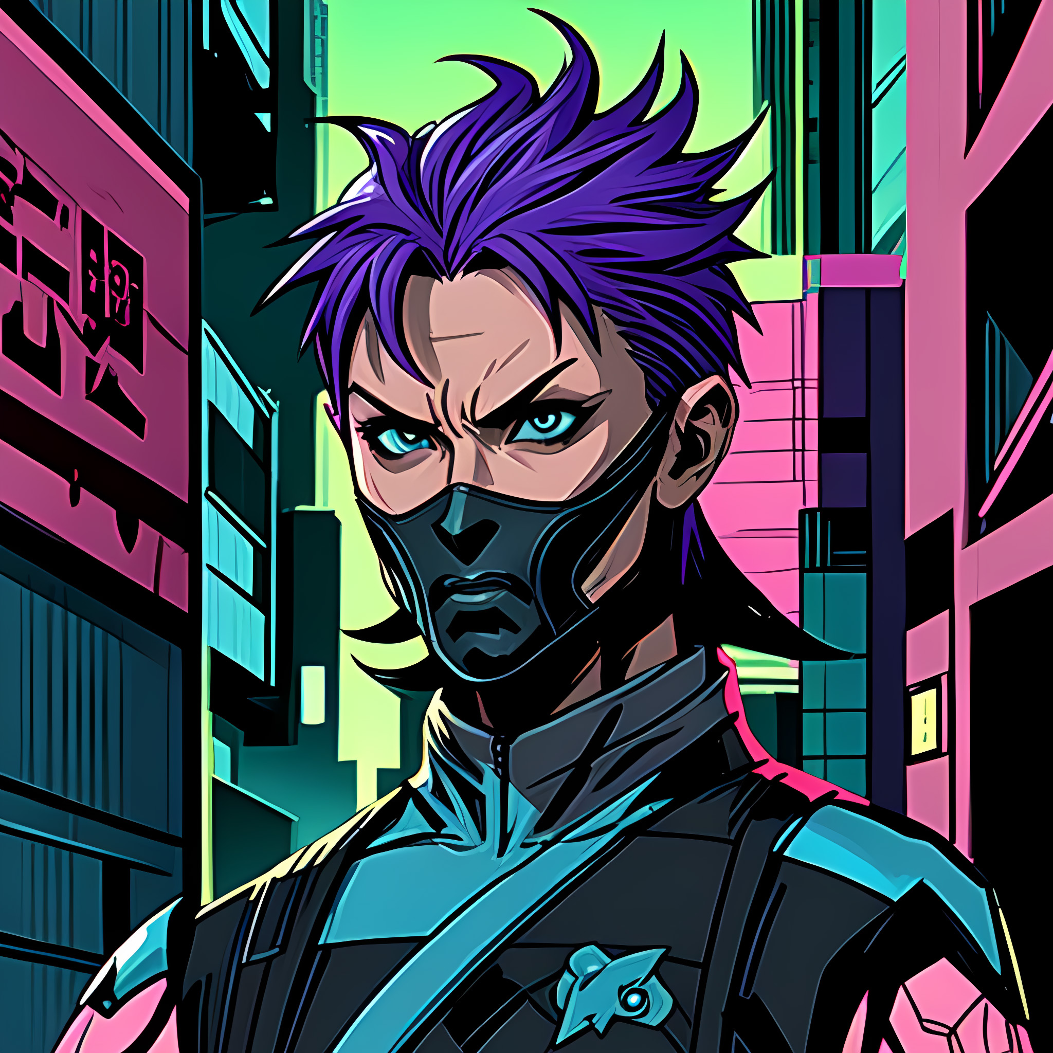 Sample output from LCM - Comic Craft b4