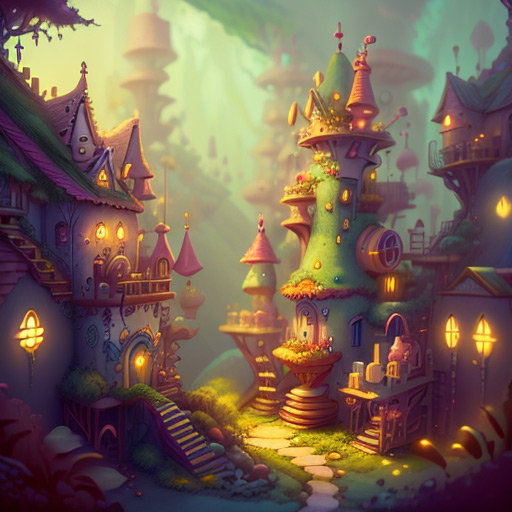 FairyTaleAI LoRA + ReVAnimated example