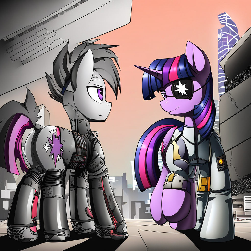 Pony Diffusion XL example