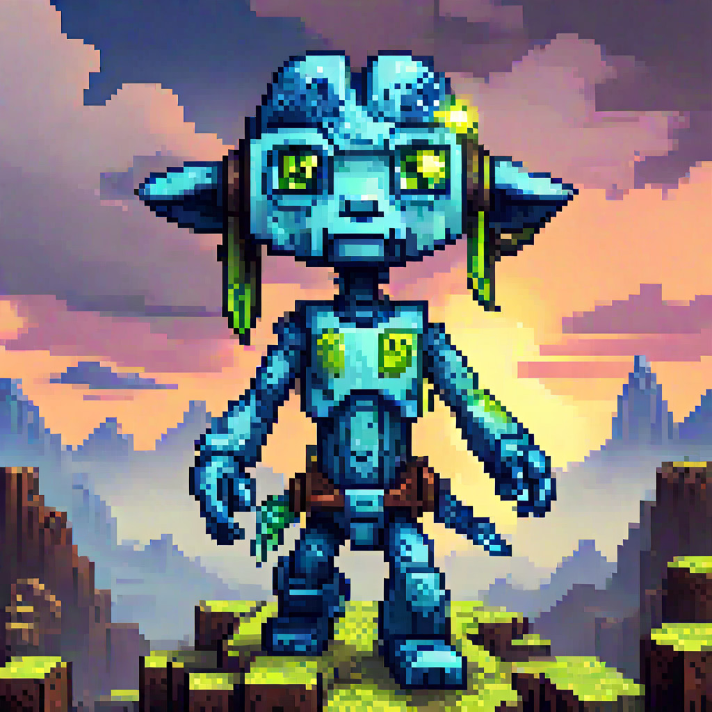SDXL-Turbo - Pixel Art example